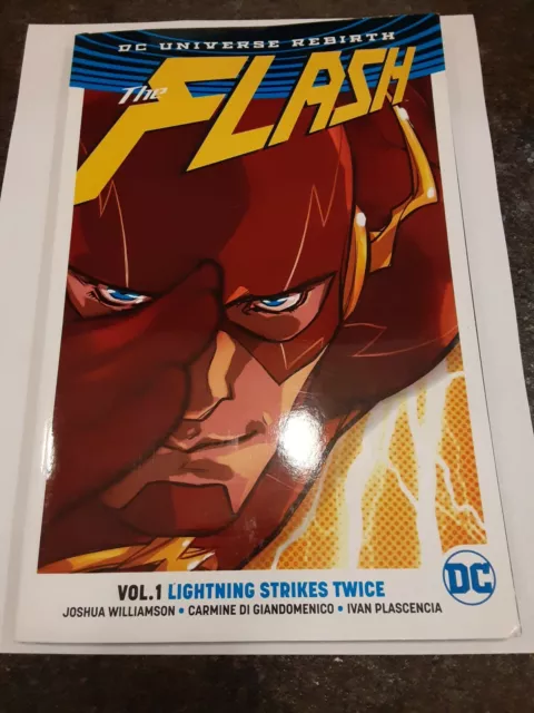 The Flash Vol 1 Lightning Strikes Twice DC universe Rebirth graphic novel comic