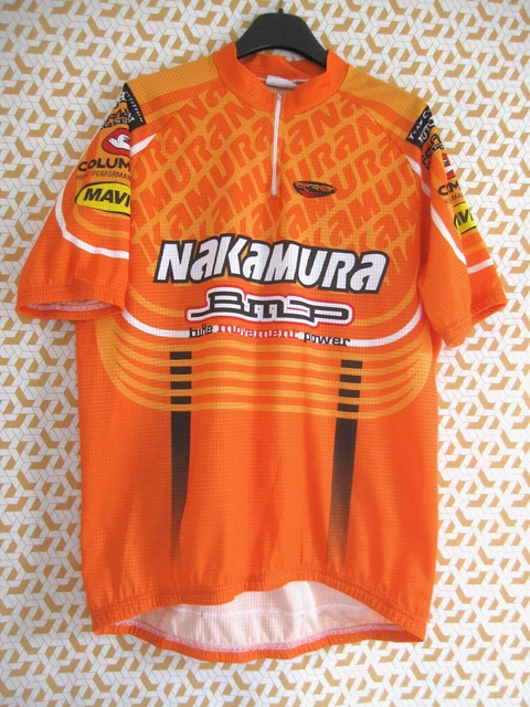 Maillot Cycliste Vintage Sunn Besson Chaussures Time - Tinazzi Taille M - Années 90