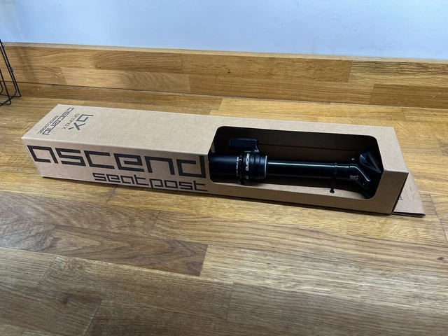 Brand-X Ascend II External MTB Dropper Seatpost + Remote Lever 100mm Drop 31.6mm