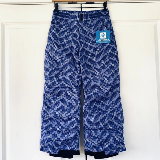 Columbia Girls Snow Pants Bugaboo Purple Ski Winter Snowboard Youth Size 10/12