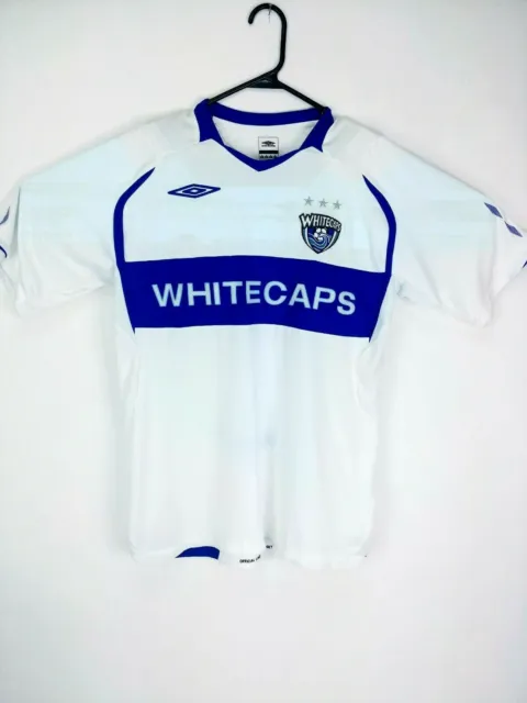 Vancouver Whitecaps mens jersey soccer size small version by UMBRO Official EUC