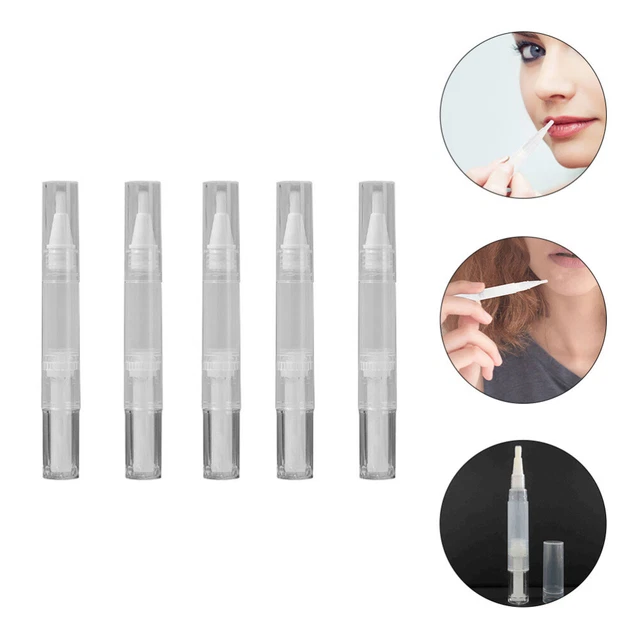 Penna dispenser per fondotinta liquido matite smaltate tubo profumo White Abs