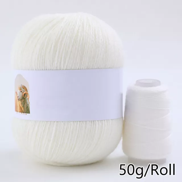 50g Soft Cashmere Yarn Crochet Thread DIY Knitting 100% Wool Yarn Sweater Scarf