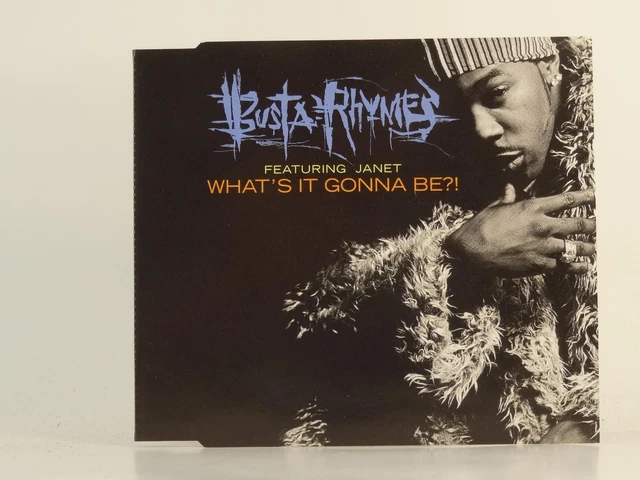 BUSTA RHYMES FT JANET WHAT'S IT GONNA BE?! (F74) 3 Track CD Single