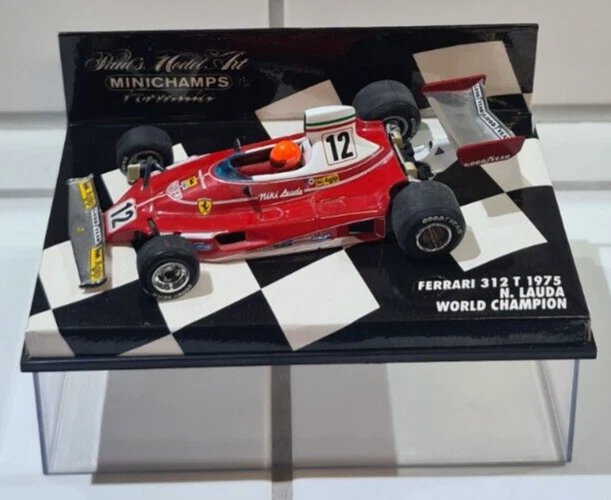 MINICHAMPS FERRARI 312 T DE 1975 C. REGAZZONI SCALE 1/43