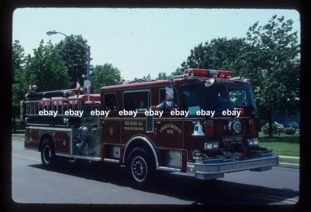 Red Bank NJ 1985 Seagrave pumper Fire Apparatus Slide