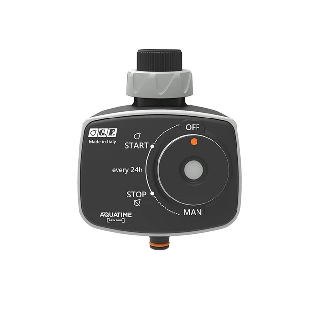 Programmatore Elettronico Aquatime Easydrop Gf Timer Per Irrigazione Giardino