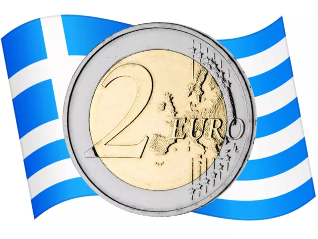 2 Euro Gedenkmünze Griechenland Bankfrisch alle Jahrgänge zur Auswahl