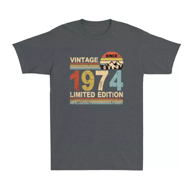 Vintage Since 1974 Limited Edition 50th Birthday Gift Vintage Men's T-Shirt