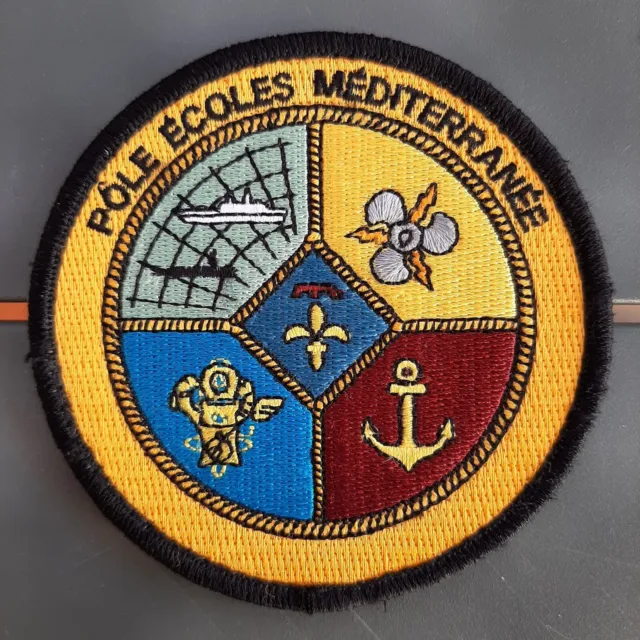 Marine POLE ECOLE MED. Patch CIN ST MANDRIER Diving School Combat Swimmers