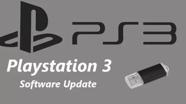 Sony PlayStation 3 System Software Update USB Drive PS3 Reinstall Offline