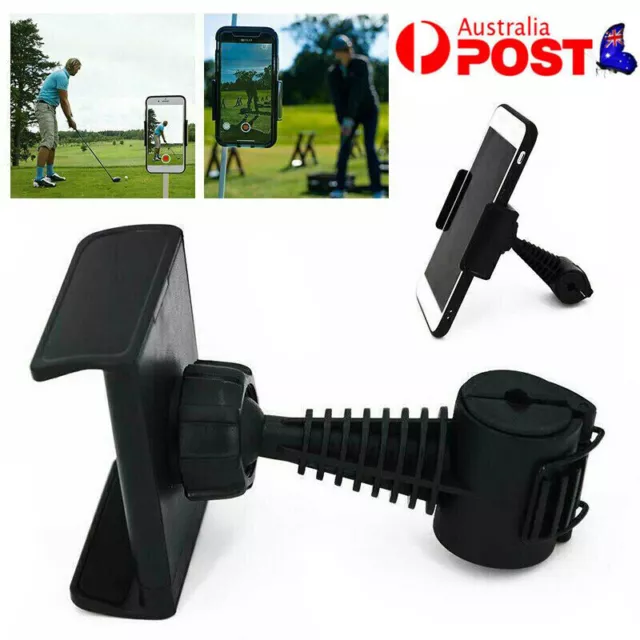 Golf Swing Holder Recorder Cell Phone Clip Holder Training Aid Trainer Practice