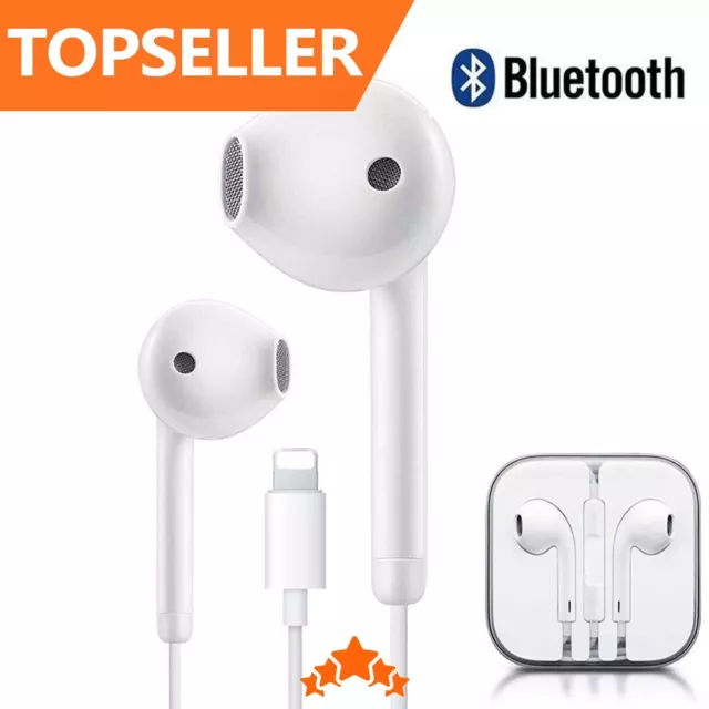 Kopfhörer für Apple 8PIN Headset Telefonie für iPhone 7 8 X 11 12 13 14 Pro Max