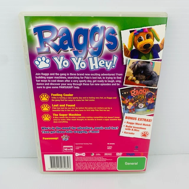 RAGGS YO Yo Hey! (DVD, 2006) Region 4 Kids DVD 6.90 PicClick AU