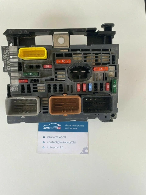 Boîtier à Fusible Et Relais PEUGEOT CITROEN 9636079380 - Pièce D'origine Occasion