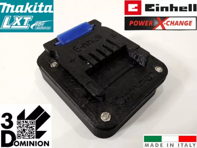 Adattatore da batteria Makita LXT 18V a utensili Einhell Power X-Change 18V