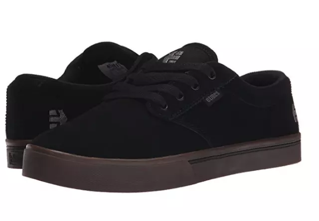 ETNIES 4101000323 544 JAMESON 2 ECO Mn's (M) Black/Black/Gum Suede Skate Shoes