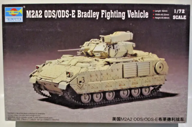 Trumpeter 07297 M2A2 ODS/ODS-E Bradley Vehicle 1/72 OVP / MIB inkl. Versand in D