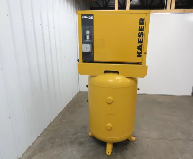 Kaeser KRD125 Refrigerated Compressed Air Dryer 125 CFM 120V 100 Gallon Tank