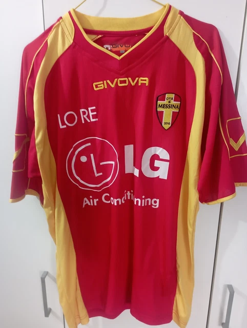 Maillot Vintage Messina - état Comme Sur Photos, Collection Football, Non Porté En Match