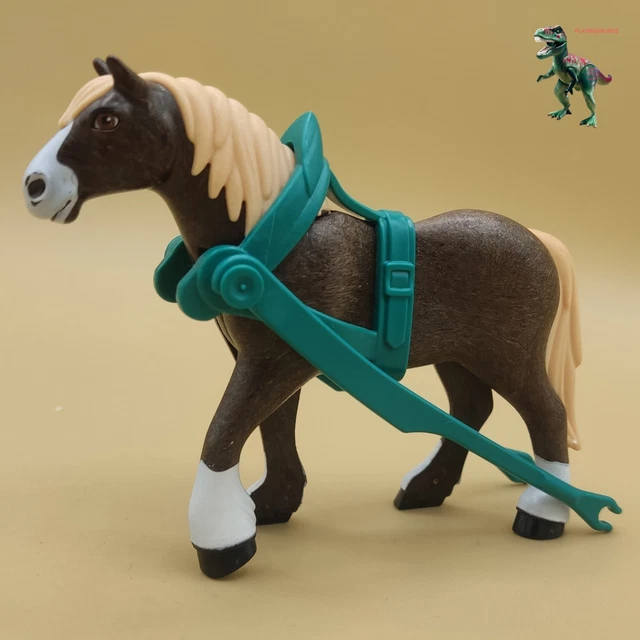 Playmobil 3784/3785 - Western Sudistes/Nordistes - Timon D'attelage/Charriot - Occasion