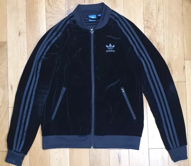 Adidas originals sales velvet tracksuit