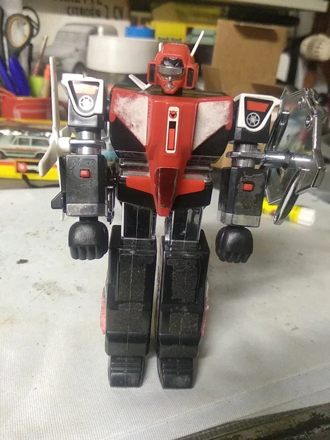 Pièce De Véhicule Foreuse Pour Bioman 2 / Great Five Maskman - Vintage Bandai - Occasion