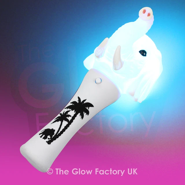 Flashing Panda 7" inch Animal Wand LED Light up Toy
