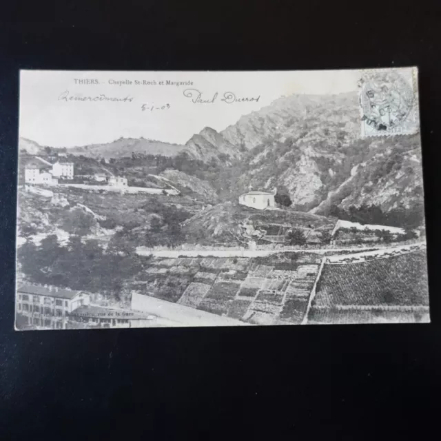 CPA Of Thiers - Chapelle St Roch And Margaride - White N° 107 CAD Thiers 1903