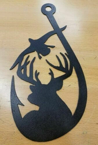 Deer Goose Hook metal wall art home decor gift idea beautiful thing decoration