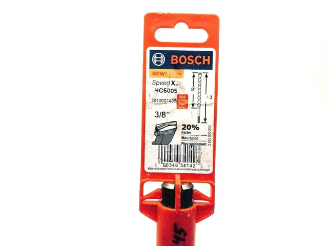 Bosch HC5005 3/8" x 13" SDS-MAX Speed-X Carbide Rotary Hammer Drill Bit 3