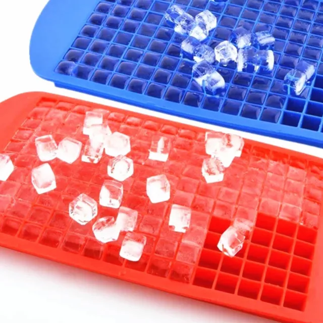 160 Grids Ice Cube Tray Ice Maker Mold Frozen Cubes Silicone Mini Small DIY