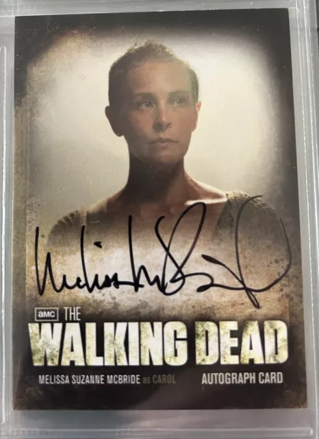 The Walking Dead Season 2 Melissa Suzanne Mcbride As Carol Autograph Signature