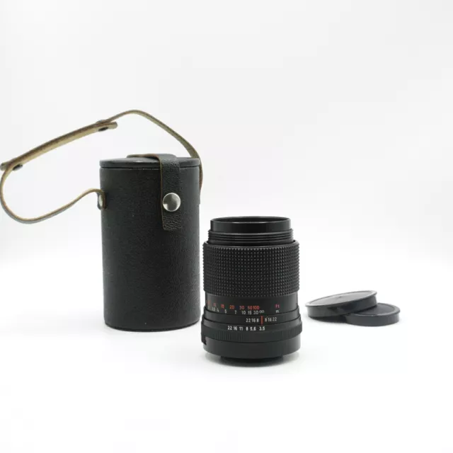 M42 Carl Zeiss Jena Sonnar 3.5/135 red MC Objektiv