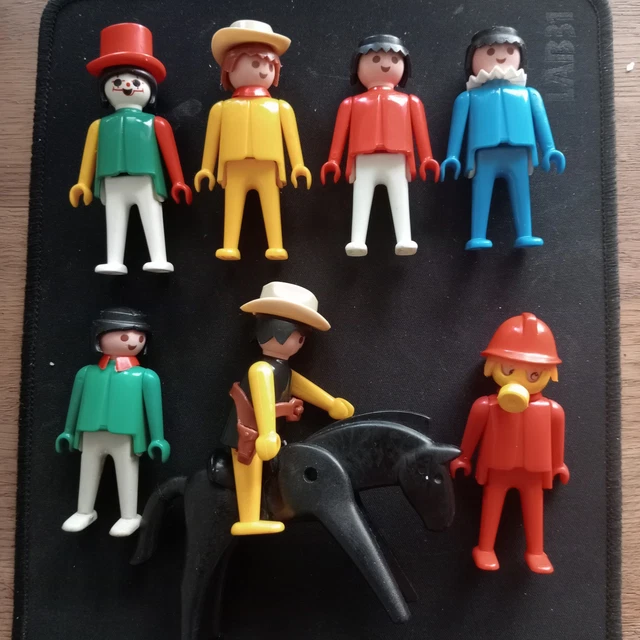 Accessoires Playmobil Pompiers Vintage Geobra 1974 - Très Bon état, Thème Garage
