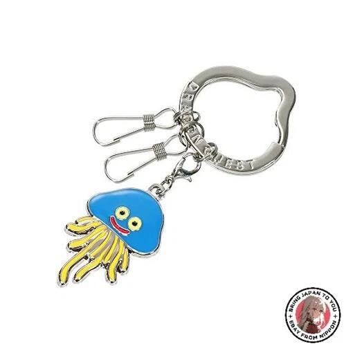 Porte-clés Peluche Slime Dragon Quest – Exclusif Round1 Japon, Neuf