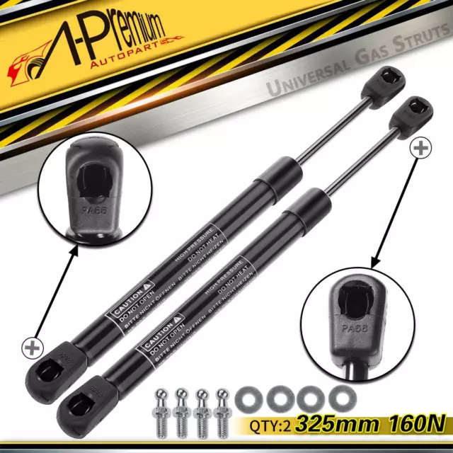 1 Pair Gas Struts for ARB Canopy Rear Window 325mm 160N 1921VR inc Toyota Hilux