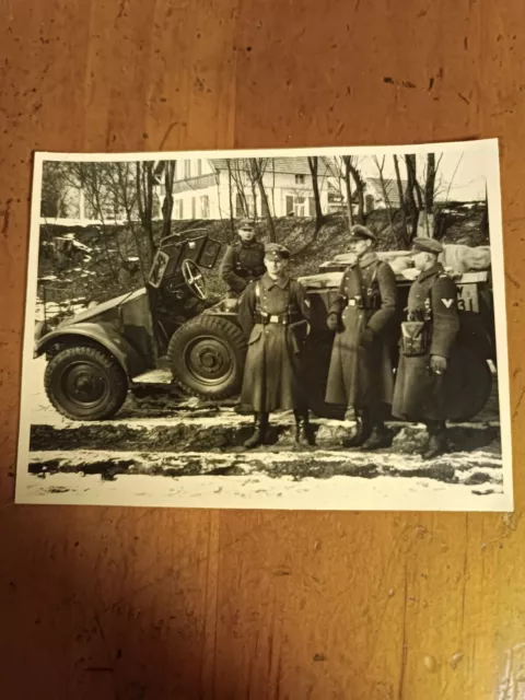 Foto 2.WK Krupp Protze Fahrzeug LKW Truck Lastwagen ww2 Photo nachlass FB