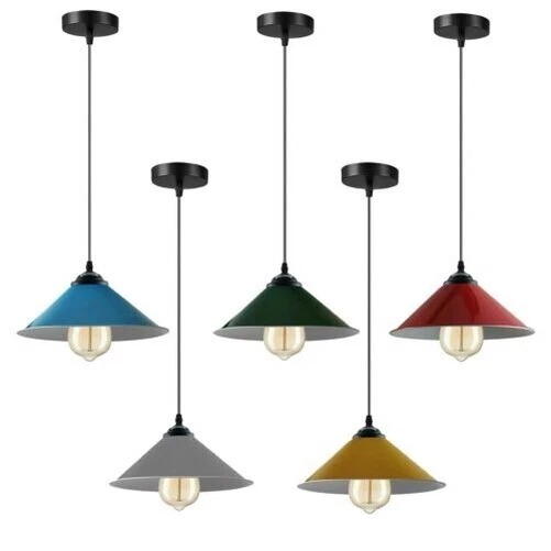Vintage Rétro Style Industriel Métal Abat Jour Plafonnier Pendant Lights GB