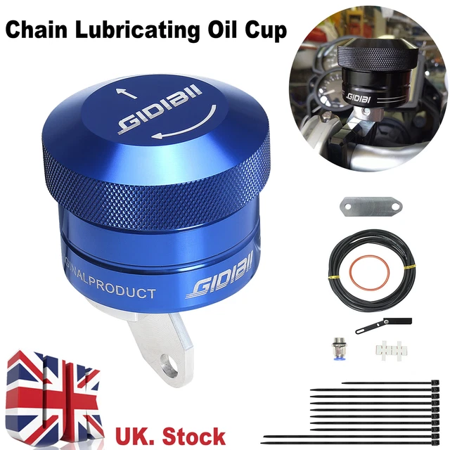 Automatic Chain Oiler Motorcycle Oiling Lubrication System Universal Aluminum