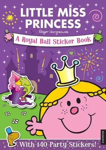 Little Miss Princess: A Royal Ball Sticker Book, Hargraves, Roger, Very GoodBook