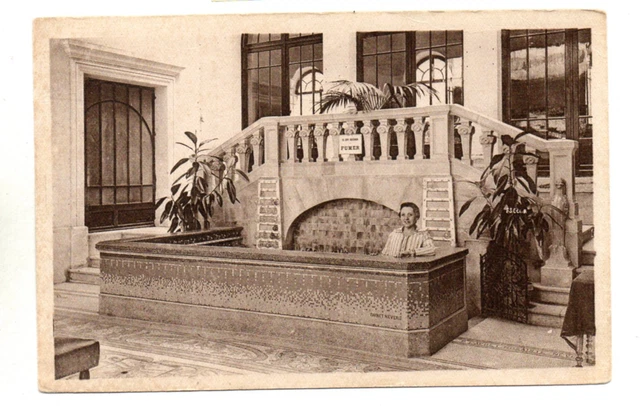 CPA 58 saint honoré les bains la buvette