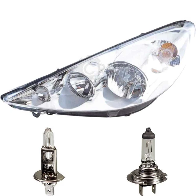 Headlight Right Peugeot 206+T3E 01.09- with Motor Incl. Philips Fxu