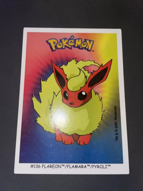 Carte Pokemon Dunkin Boomer #136 Pyroli / Flareon