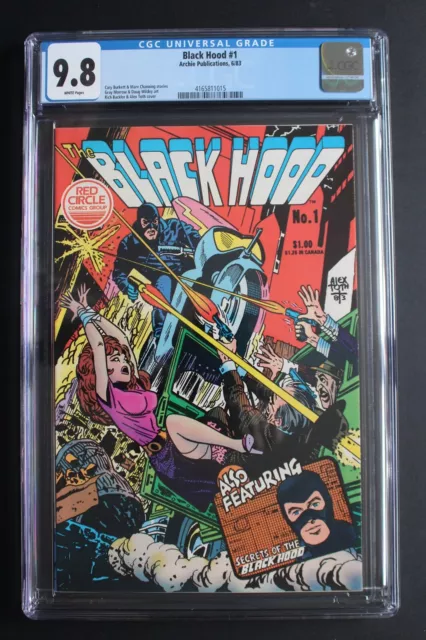 Black Hood #1 Red Circle Archie 1983 GGA Bondage ALEX TOTH Morrow Wildey CGC 9.8
