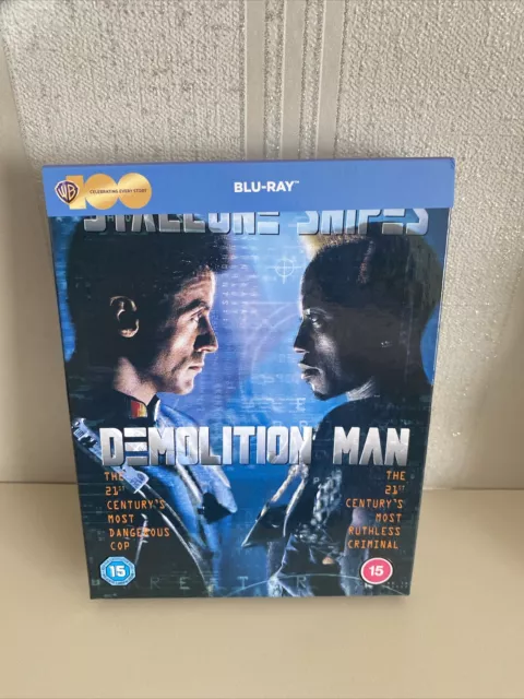 Demolition Man Cine Limited Collector's Edition Blu-ray Steelbook  UK Region B