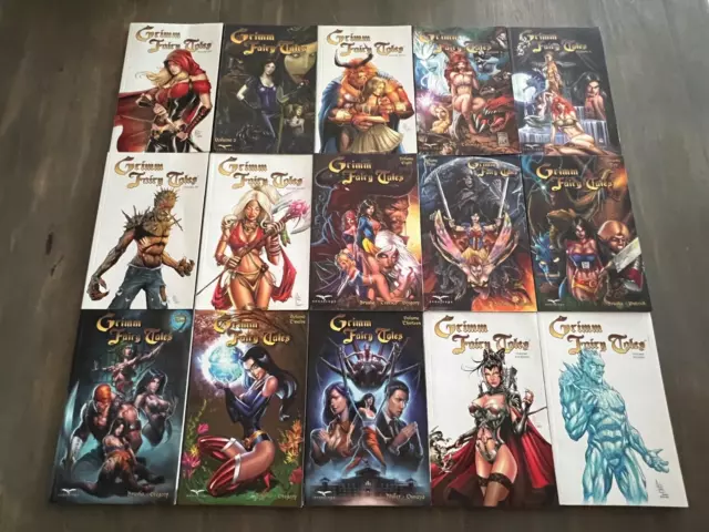 💥 Grimm Fairy Tales Vol # 1 2 3 4 5 6 7 8 9 10 11 12 13 14 15 TPB GN GFT Lot 💥