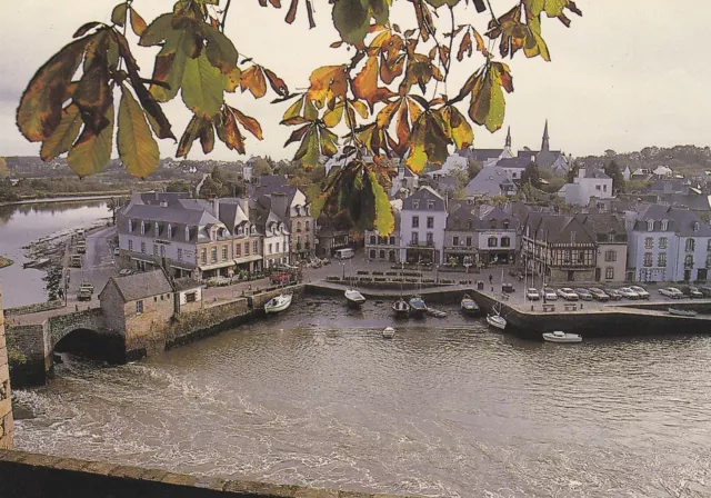 Carte postale postcard 10x15cm BRETAGNE AURAY port de Saint-Goustan