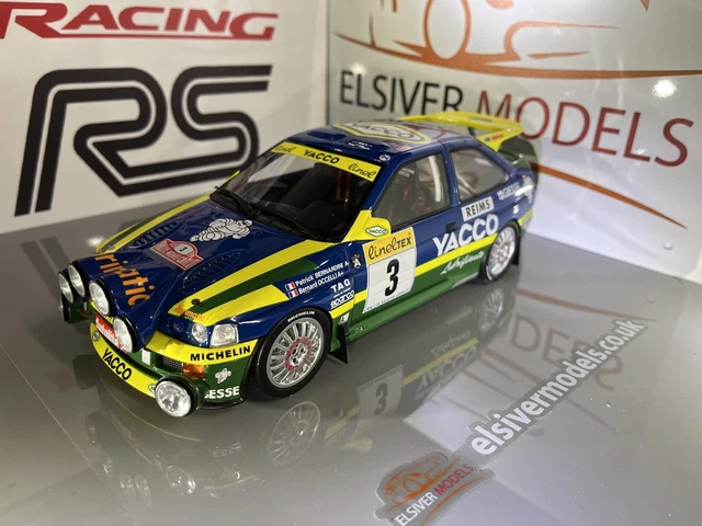 OTTOMOBILE 1:18 AUTO RESINA FORD ESCORT RS COSWORTH #3 MONTECARLO RALLY OTTOMOBILE 1:18 AUTO RESINA FORD ESCORT RS COSWORTH #3 MONTECARLO RALLY