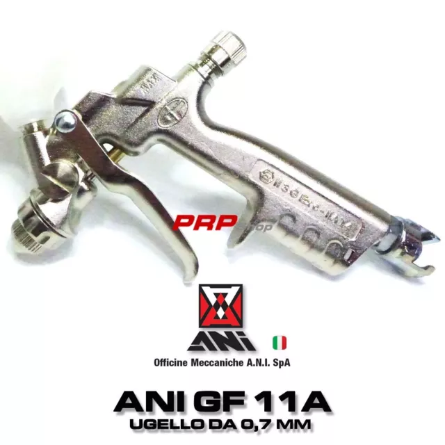 Ani GF 11A 0.7 Mini Aerografo Pistola A Spruzzo Per Verniciatura Professionale